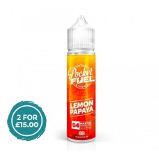 Pocket Fuel Lemon & Papaya Short Fill 50ml LIQUIDS